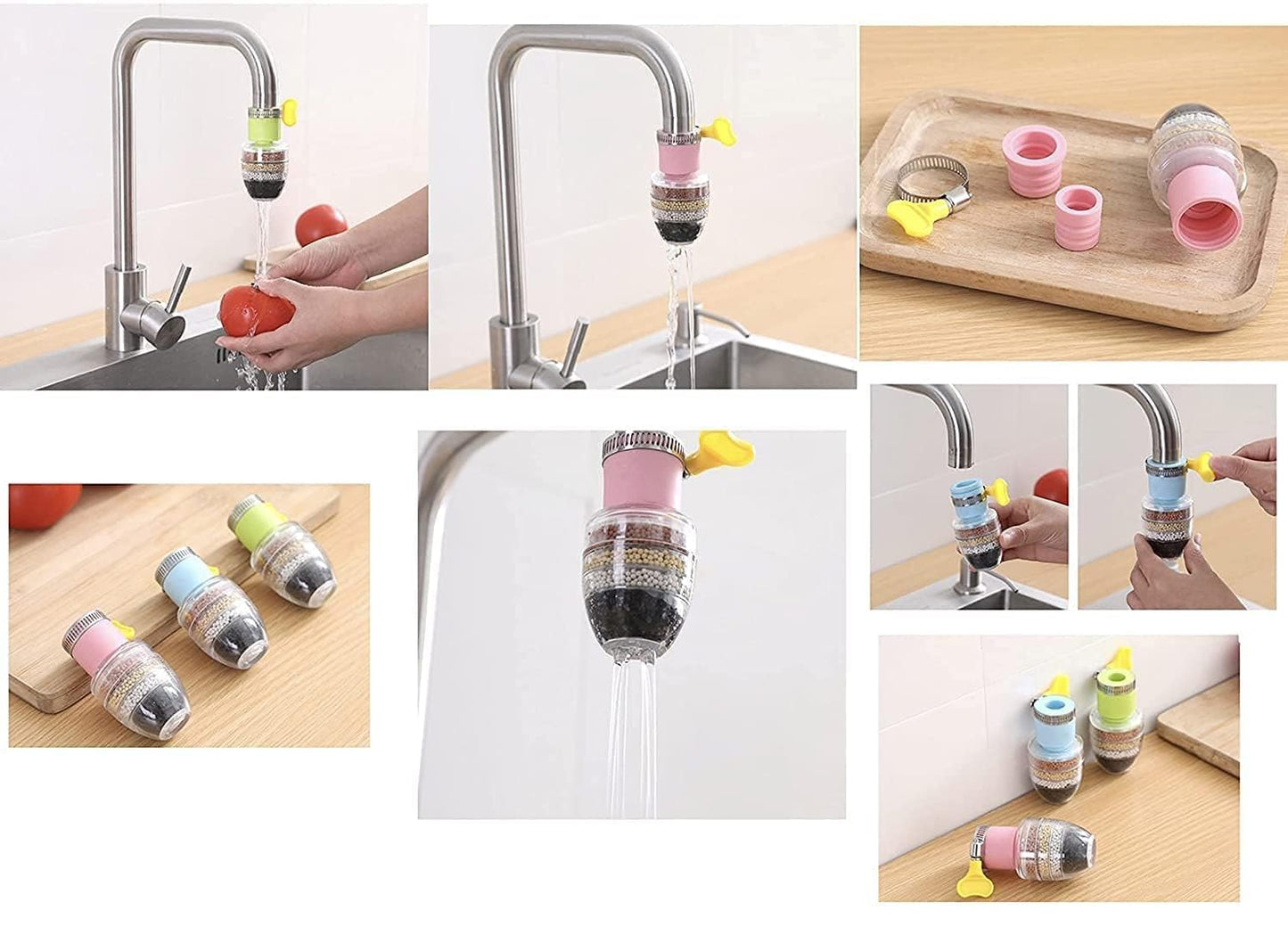 Pentafine Activated Carbon Faucet Water Purifier & Aerator